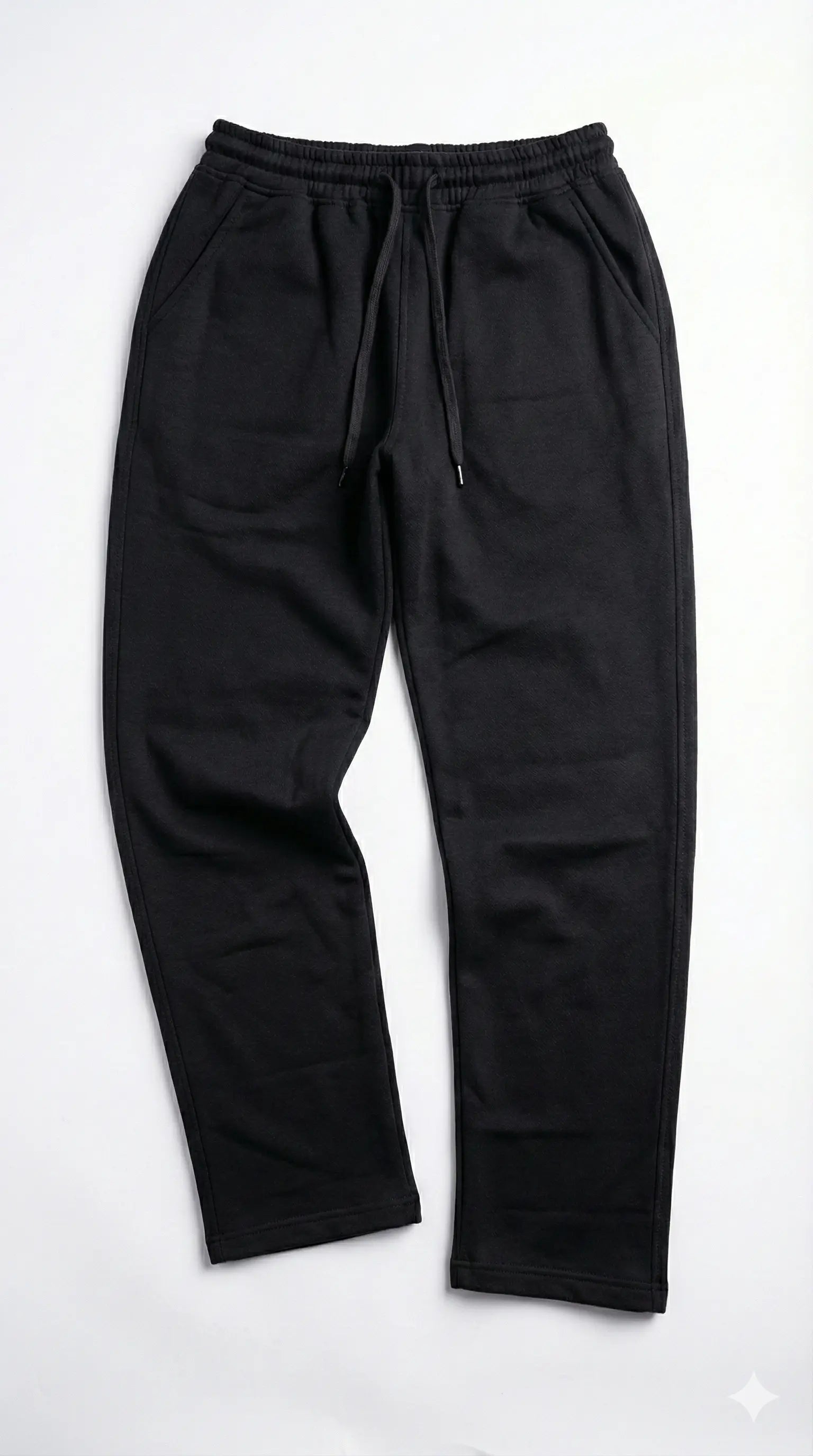 Black Cotton Warm Lower