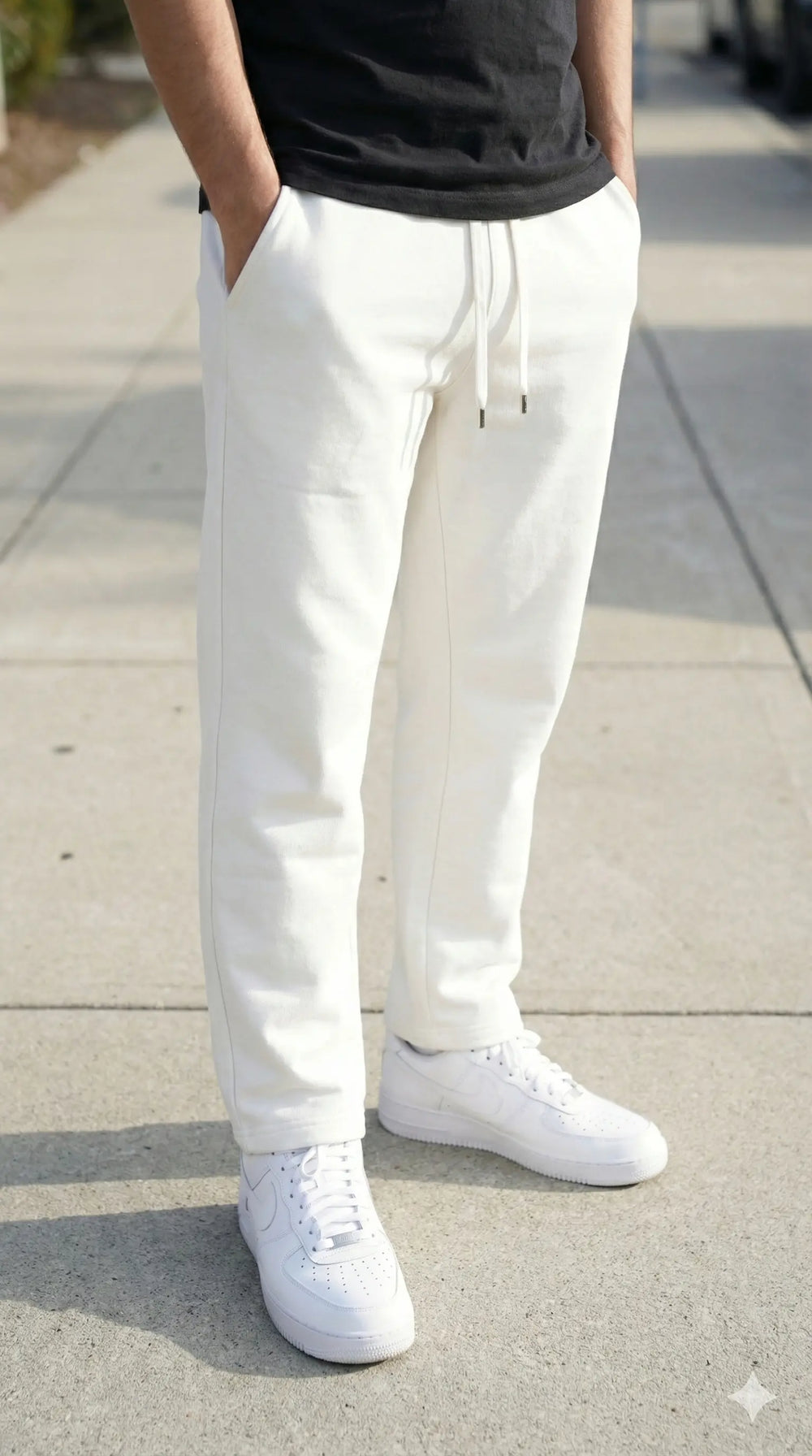 White war jogger men