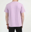 Plain Round Neck Lavinder Solid Tee